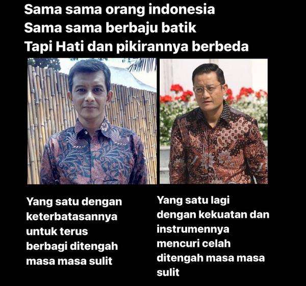 Pak Aan, the real menteri sosial.