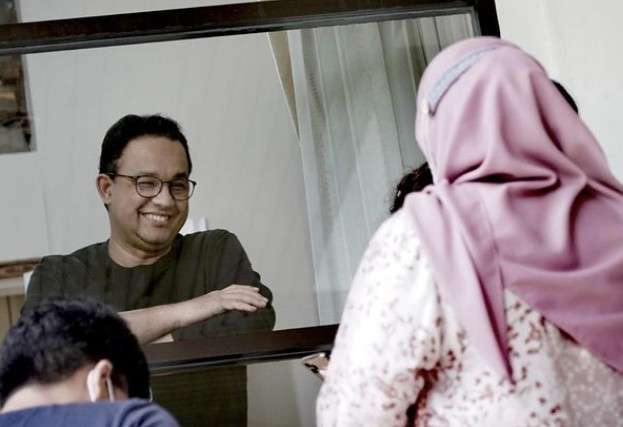 Anies Baswedan dan keluarga