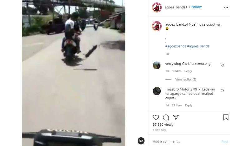 Knalpot Copot