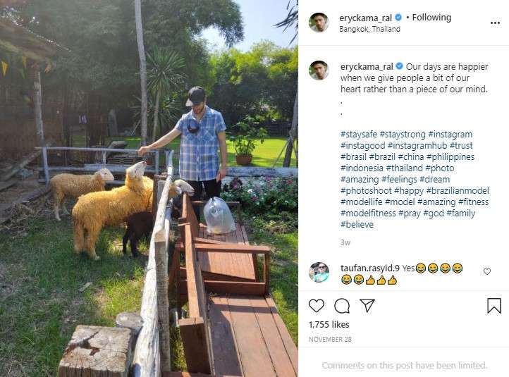 Ercyk Amaral suami Aura Kasih