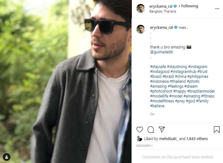 Ercyk Amaral suami Aura Kasih