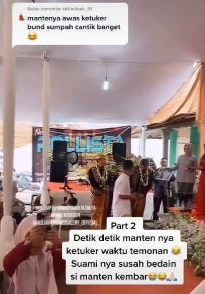 Manten kembar nikah barengan Manten kembar nikah barengan