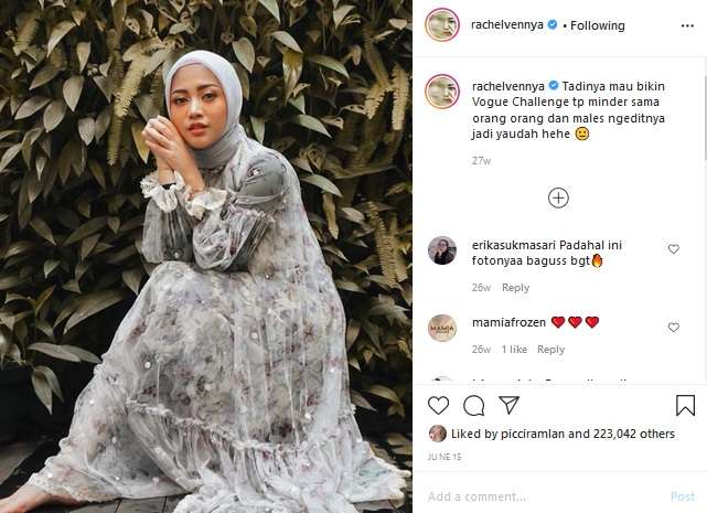 Rachel Vennya Rachel Vennya