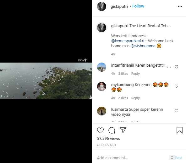 Unggahan Gista Putri