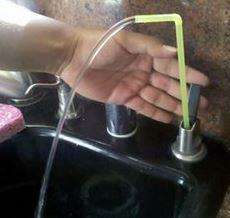 Yang penting air mengalir.