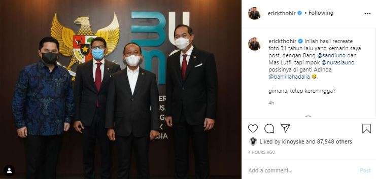Foto setelah 31 tahun berlalu.