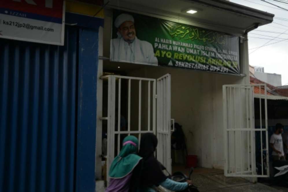 Markas FPI Pertamburan