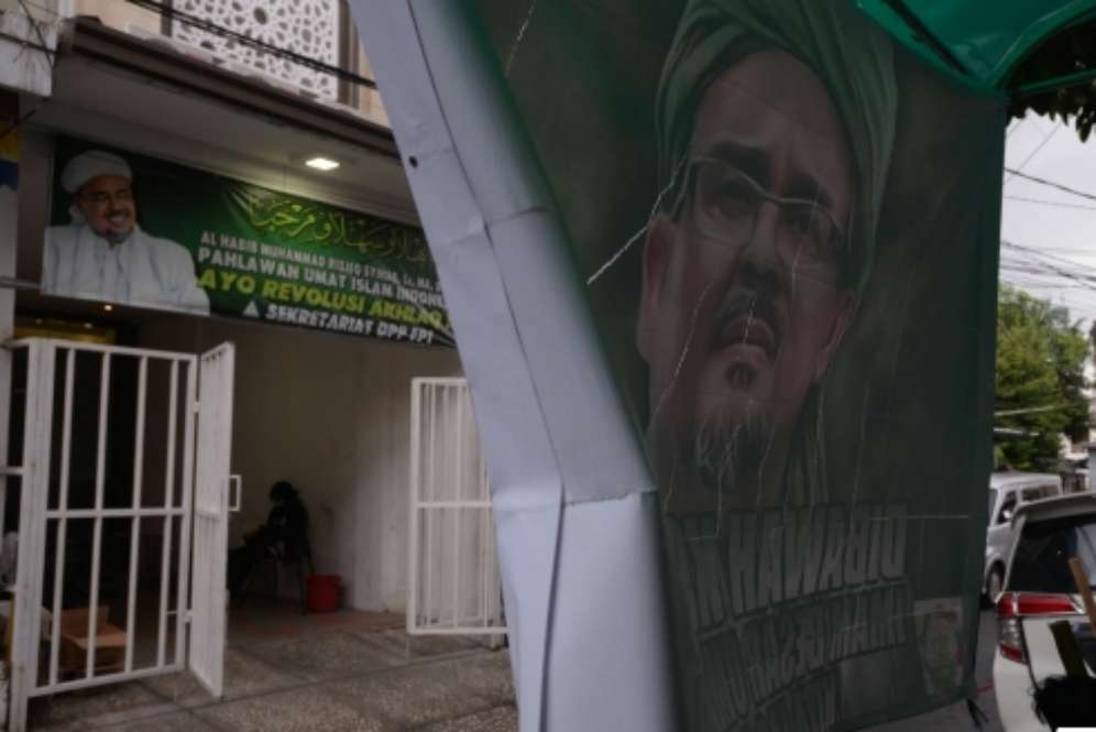 Markas FPI Pertamburan