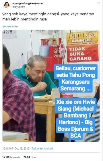 Bos Besar Djarum & BCA