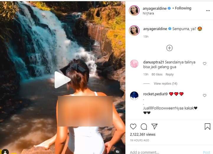 Unggahan Anya Geraldine
