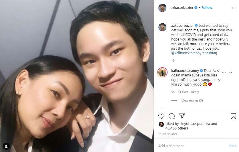 Kalina Ocktaranny positif covid 19