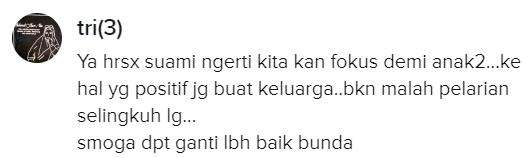 Suami harus ngerti istri.