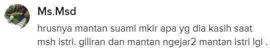 Giliran sudah cantik, mantan suami ngejar-ngejar.