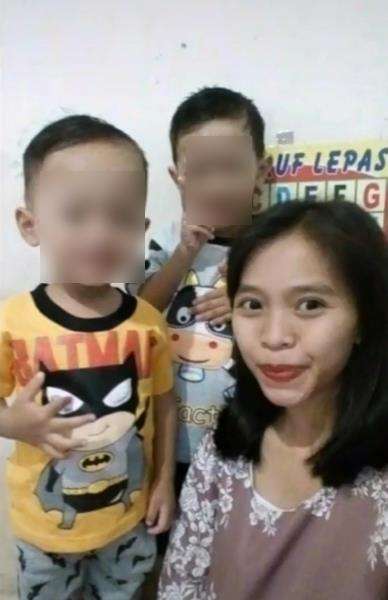 Penampilan Rahmania yang terlihat sederhana.