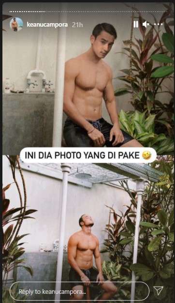 Aliff Khan edit foto Keanu