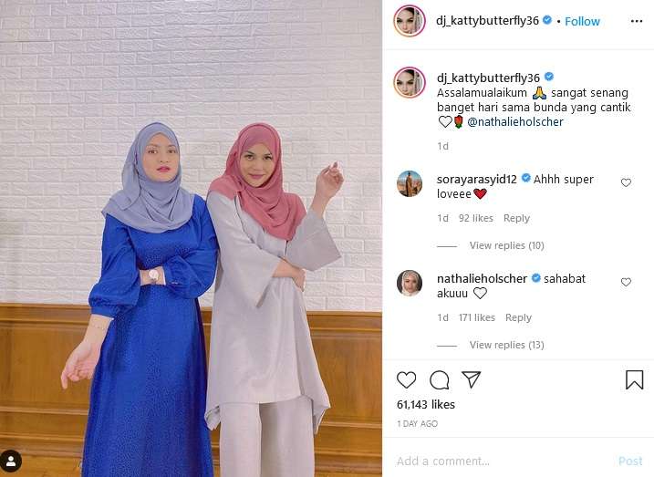Nathalie dan Katty Butterfly