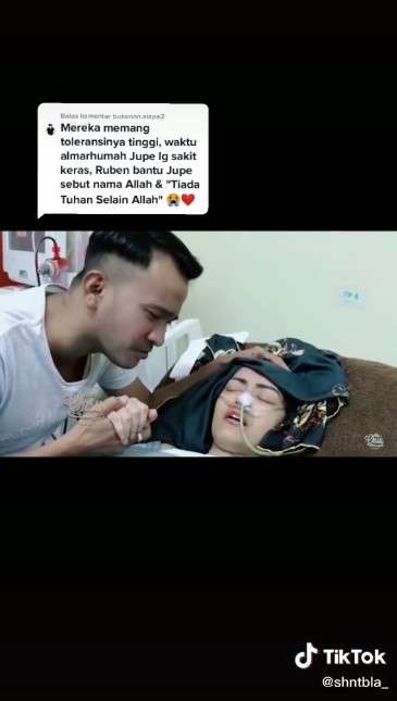 Ruben Onsu dan almarhum Jupe