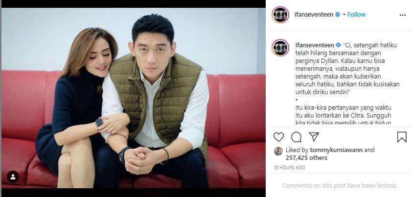 Ifan Gunawan dan Citra Monica