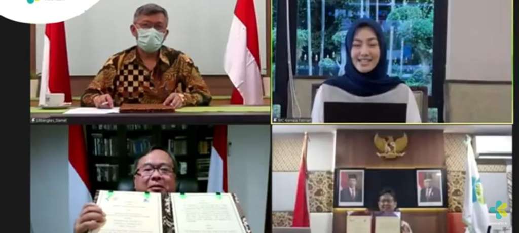 Kerja sama Kementerian Kesehatan dengan Kementerian Riset dan Teknologi.