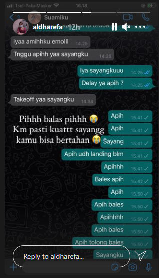 Chat terakhir