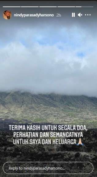 Unggahan Nindy Ayunda