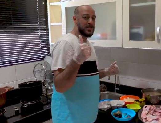 Syekh Ali Jaber masak Nasi Mandi