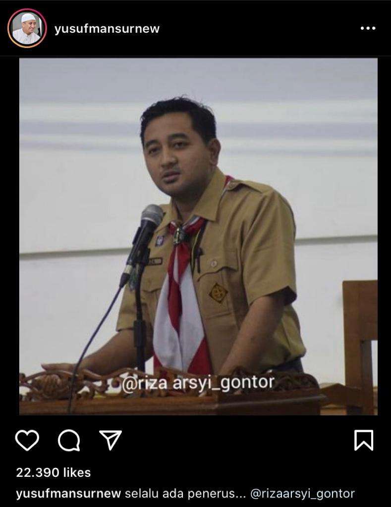 Sosok Pria Mirip Ustadz Yusuf Mansur