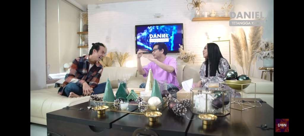 Armand Maulana dan Dewi Gita dalam acara Daniel Tetangga Kamu