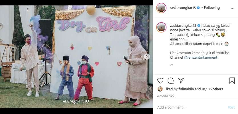 Zaskia Sungkar buat acara 7 bulanan Zaskia Sungkar buat acara 7 bulanan