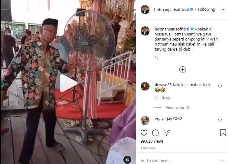 Hotman Paris terusik dengan kakek