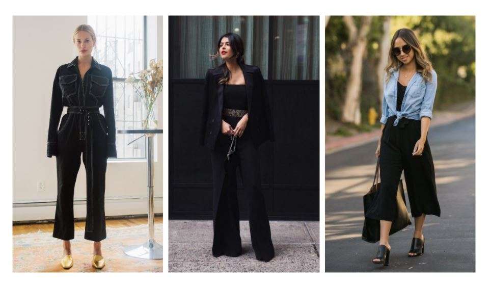 women wear black outfit/Fustany