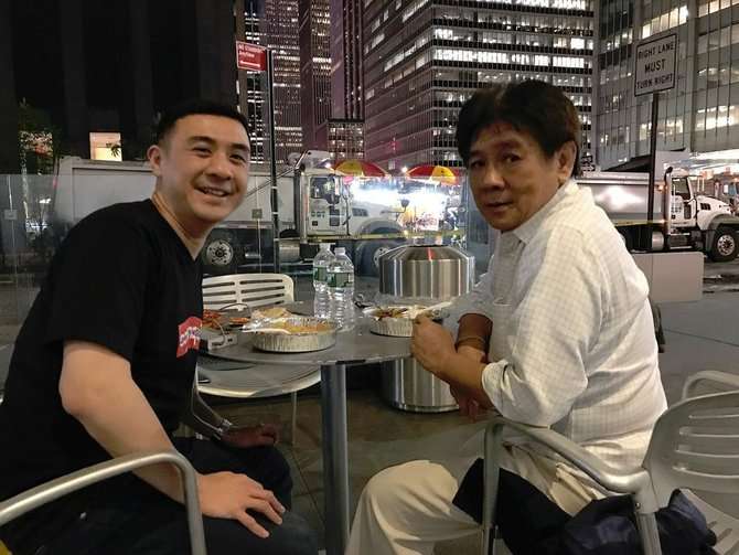 Axton Salim & sang ayah