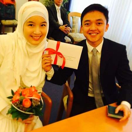 Muhammad Ghazi Al Ghifari dan istri