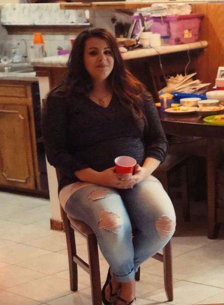 Jackie saat berusia 22 tahun memiliki berat badan lebih dari 100 kg.