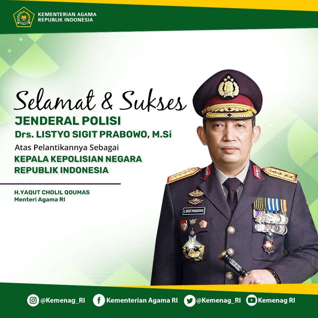 Selamat Kapolri Baru