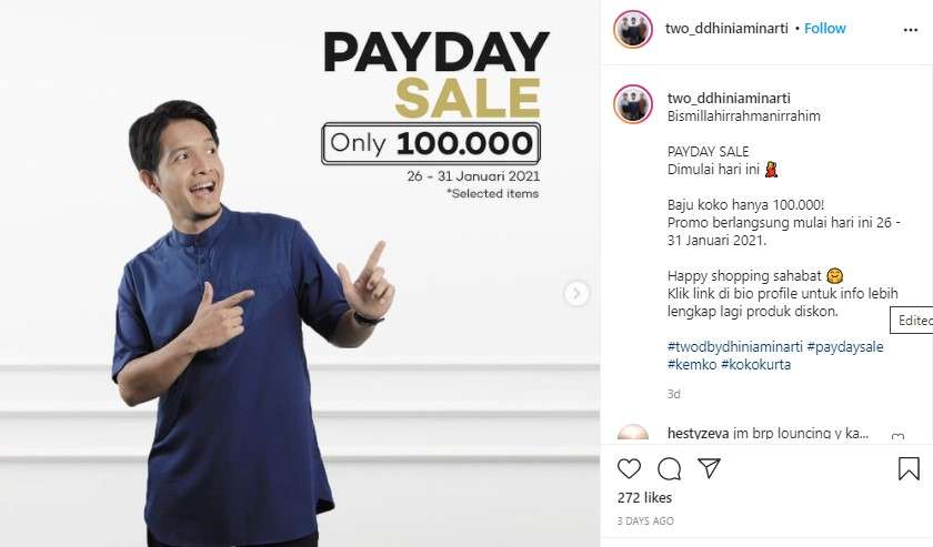 Bisnis Fashion Dhini Aminarti