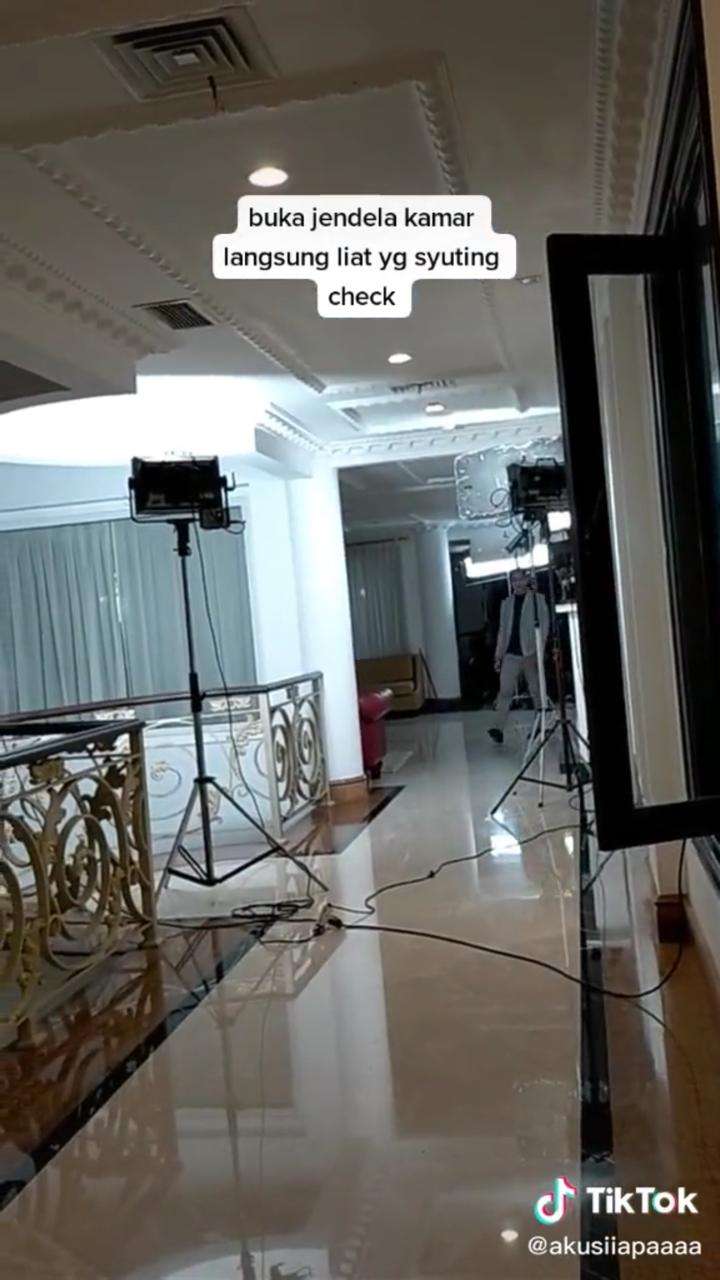 Unggahan Nadia di lokasi syuting Ikatan Cinta Unggahan Nadia di lokasi syuting Ikatan Cinta