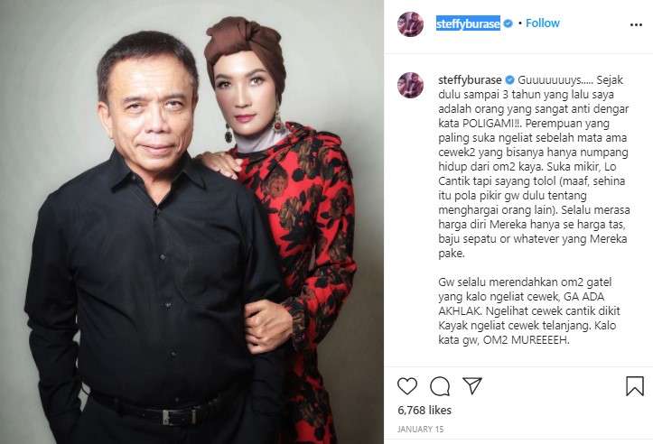Fenny Steffy Burase dan suami
