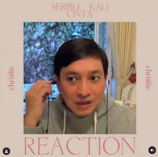 Reaksi Yovie dengarkan Seribu Kali Cinta