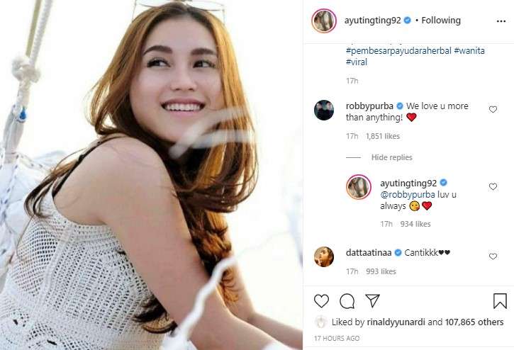 Unggahan Ayu Ting Ting Unggahan Ayu Ting Ting