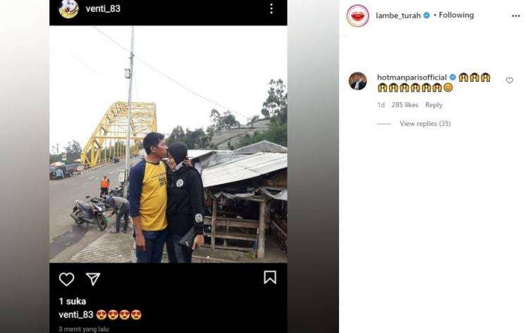 Kiwil mesra bareng wanita cantik