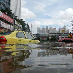 Mobil Kebanjiran Terendam Banjir