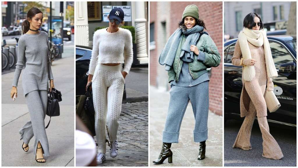 How to Wear and Style Knit Pants