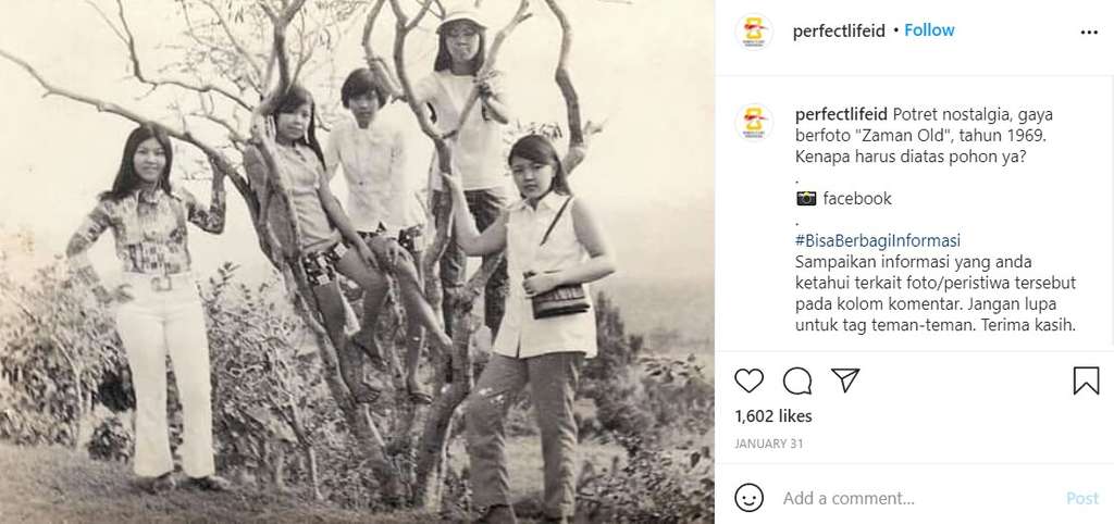 Foto lawas ABG tahun 60an