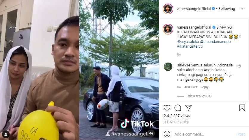 Vanessa Angel Ikatan Cinta