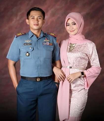 Serka Welny Septiana dan suami