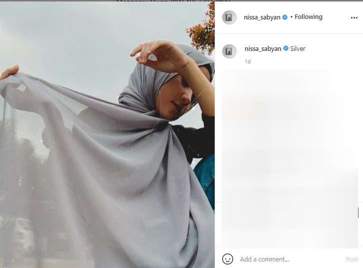 Unggahan Terakhir Nissa Sabyan