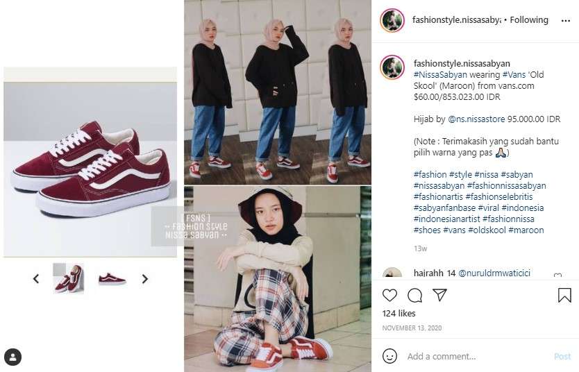 Vans Old Skool Merah