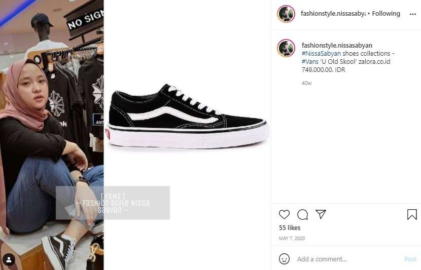 Vans Old Skool Hitam