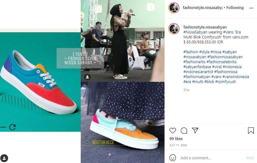 Vans Era Multi Blok Comfycush